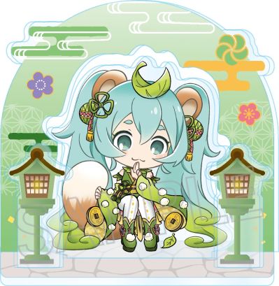 初音未来系列 百鬼夜行 场景亚克力立牌