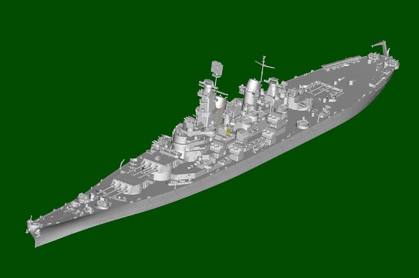 编号：06749 1/700 世界战舰系列 美国“依阿华”号战列舰BB-61