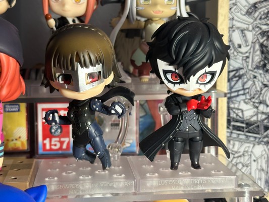 粘土人#1044 女神异闻录5 动画版 新岛真 怪盗服