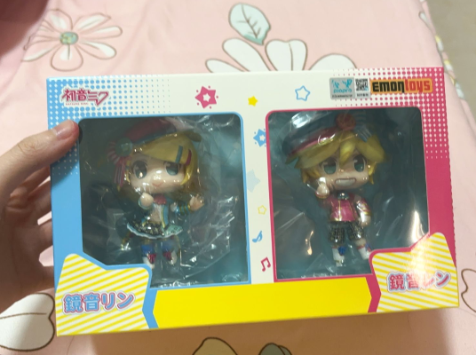 初音未来迷你手办系列 镜音连、镜音铃
