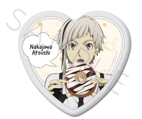 文豪野犬 第3弹 心型徽章 ZE