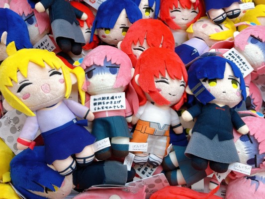 孤独摇滚！Q版毛绒玩偶