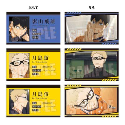 排球少年 回忆卡片收藏