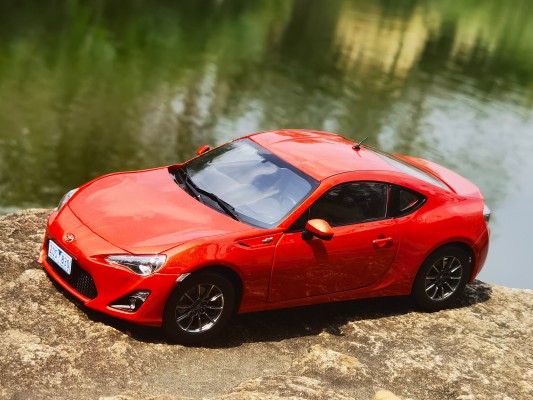 汽车模型系列 No.25 丰田 ZN6 丰田86 2016款