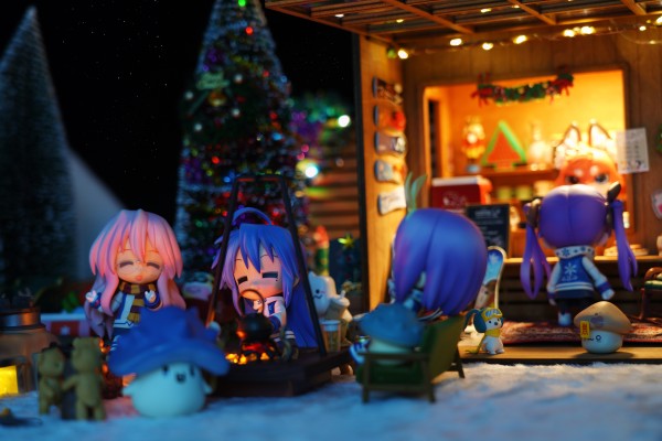 粘土人 #28c 幸运星 柊镜 Chara-ani Ver.