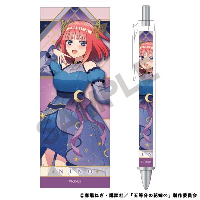 五等分的新娘 抽拉式圆珠笔 星空裙