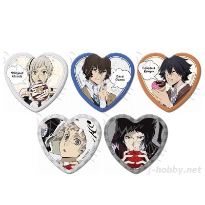 文豪野犬 第3弹 心型徽章 ZE