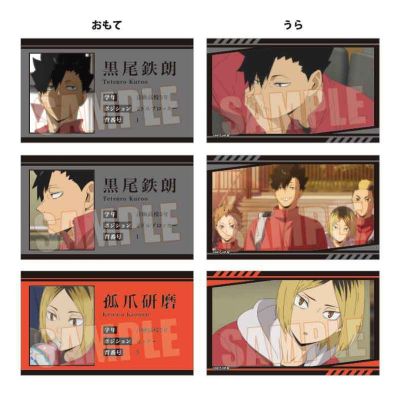 排球少年 回忆卡片收藏