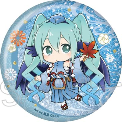 初音未来系列 百鬼夜行 闪光锡徽章