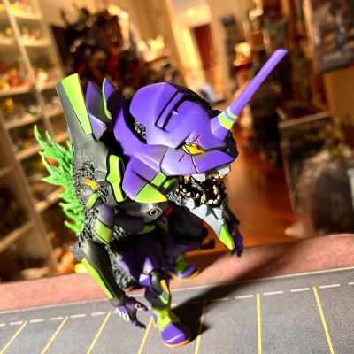 Q版拟真   初号机  哥斯拉觉醒形态