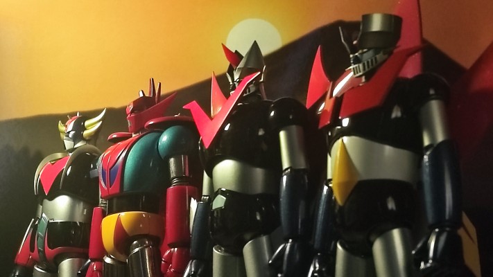 超合金魂 GX-70D 魔神Z对暗黑大将军 魔神Ｚ 动态经典 破损版