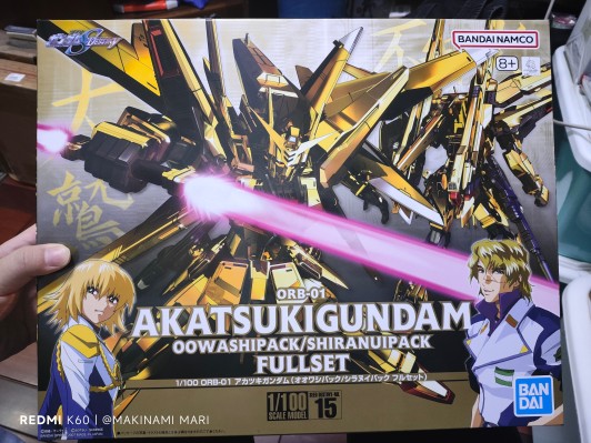 1/100  拂晓高达（大鹫装备/不知火装备）