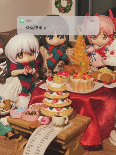 粘土人 魔法少女小圆 晓美焰 制服Ver. （汪达ーフェスティバル2012、グッドスマイルOnlineショップ限定）