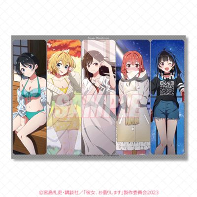 租借女友 线上抽赏 四季的女友 C奖 A3透明海报