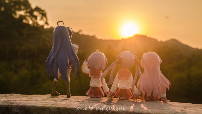 figma#022 幸运星 动画版 高良美幸 冬季校服