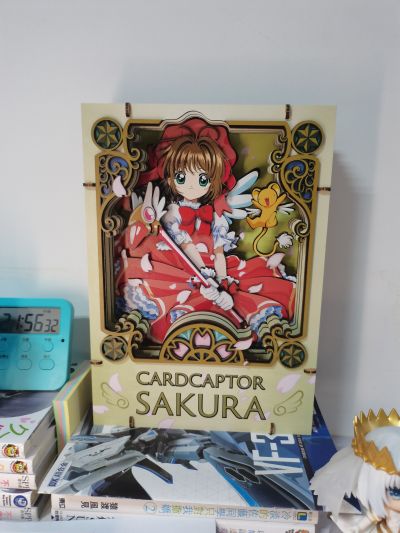 PT-WP08 魔卡少女樱 魔卡少女樱生日 纸剧场 高级-木质风格-