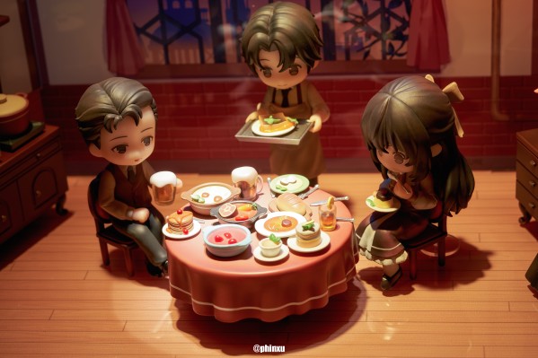 诡秘之主 莫雷蒂家的晚餐 Q版场景手办