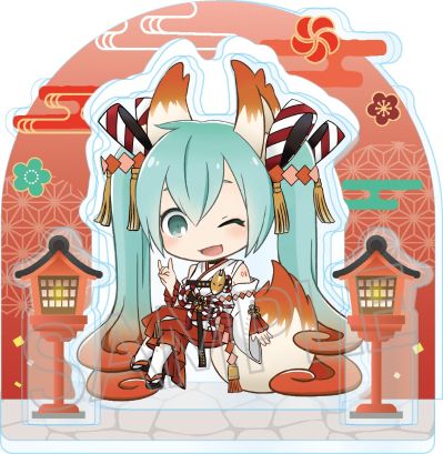 初音未来系列 百鬼夜行 场景亚克力立牌