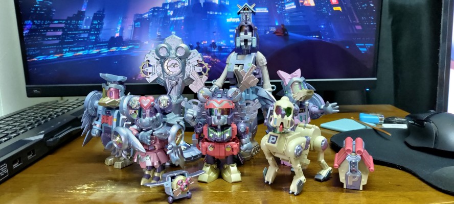 超合金 超魔法合体王者机器人 米奇与好朋友们   奇妙的迪士尼100周年