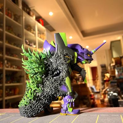 Q版拟真   初号机  哥斯拉觉醒形态