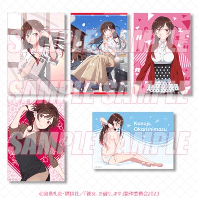 租借女友 线上抽赏 四季的女友 D奖 明信片套装