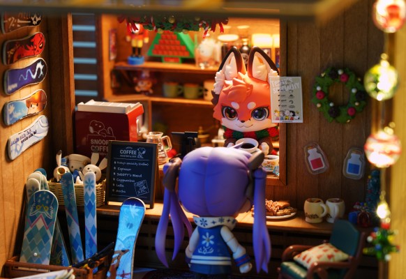 粘土人 #28c 幸运星 柊镜 Chara-ani Ver.