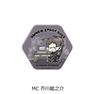 文豪野犬 第二弹 六边型徽章 Mocho系列