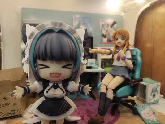 粘土人#2131 碧蓝航线 柴郡