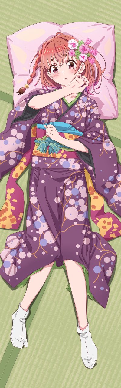 租借女友 第三季 原创插画 抱枕枕套 和服×女仆装