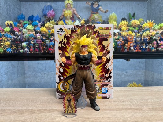 一番赏 超级龙珠英雄-第五任务 MASTERLISE C奖 黑衣战士（超级赛亚人3・黑暗龙珠强化）