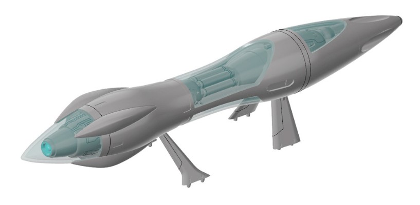 65885 超时空要塞系列 YF-19 附带高速装备＆折跃推进器