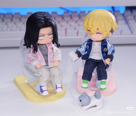 粘土娃 服装套组 棒球衫 粉色