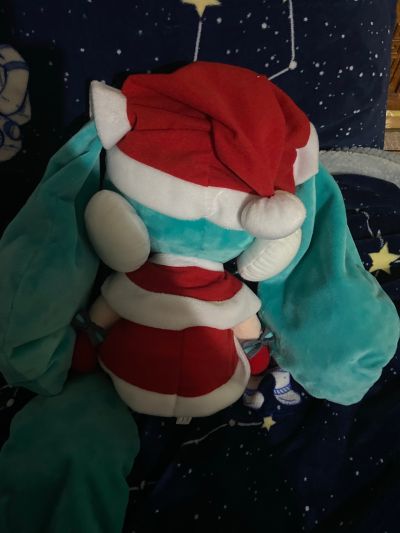 超大毛绒玩偶 毛绒 初音未来歌姬计划 F 2nd 初音未来 圣诞款