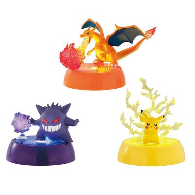 精灵宝可梦 发光宝可梦摆件套装