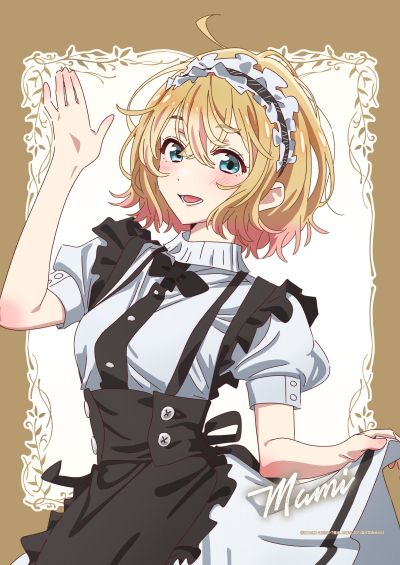 租借女友 第三季 原创插画 B2挂画 女仆装