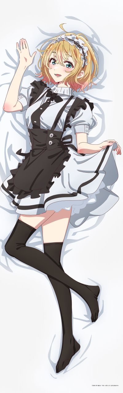 租借女友 第三季 原创插画 抱枕枕套 和服×女仆装