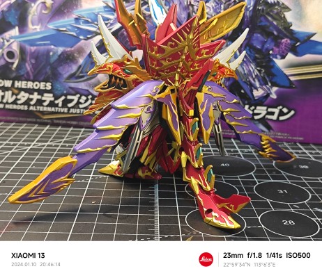 SDW HEROES SD高达世界 群英集 龙骑士传说 异变正义无限飞龙