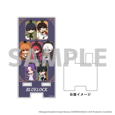 蓝色监狱 手机支架立牌 塔罗牌04 合集 Q版角色插画