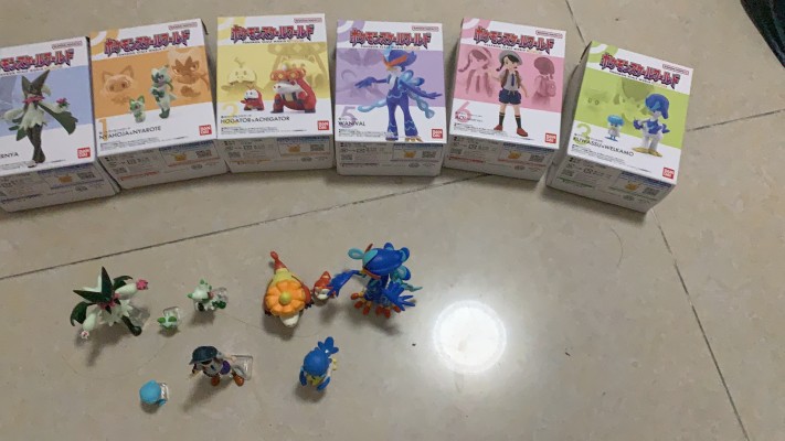 宝可梦比例世界 帕底亚地区套装