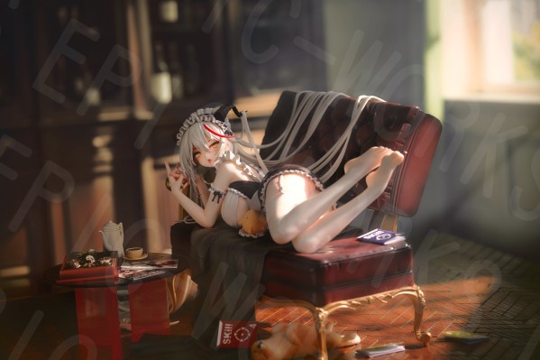 碧蓝航线 埃吉尔 港区的龙女仆