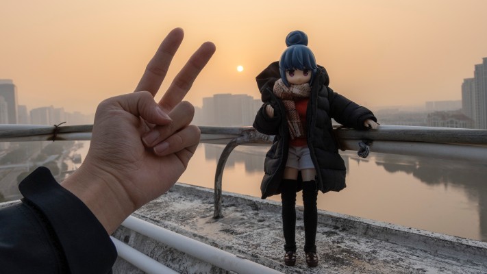 粘土人#2197 摇曳露营△ 志摩凛 校服版