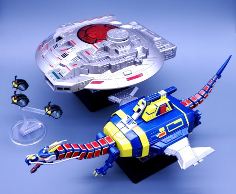 超合金魂  宇宙刑事卡邦 GX-106 电子星兽多鲁+基拉飞碟