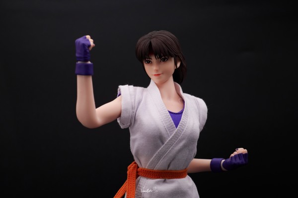 拳皇97 坂崎百合 可动布衣人偶