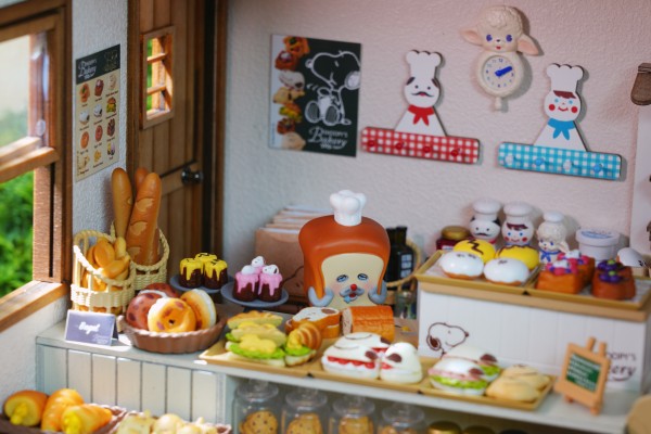 史努比的面包店 超多的史努比主题面包！