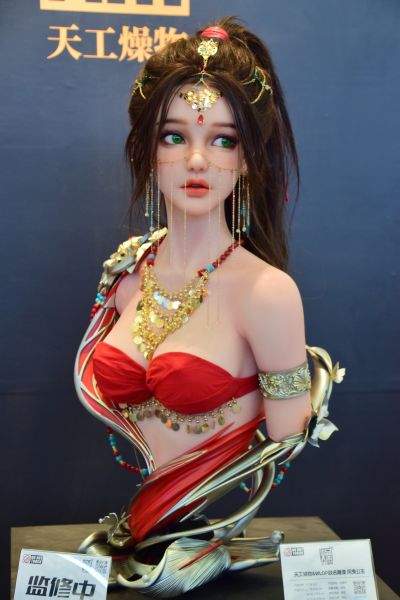 鬼刀 风曳公主 蜡像级等身全硅胶半身艺术像