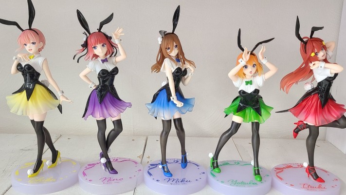 电影五等分的新娘 Trio-Try-iT人偶-中野五月·兔女郎-