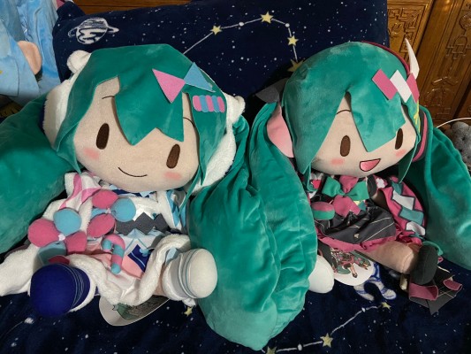 软绵绵毛绒 L尺寸 初音未来 魔法未来 2020 冬日