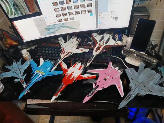 超时空要塞plus 1/72 VF-11B Thunderbolt