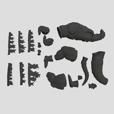 哥斯拉1954  哥斯拉 软胶套件复刻版