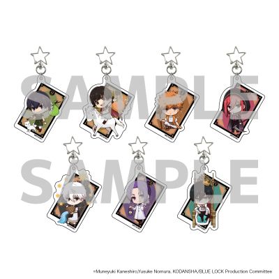 蓝色监狱 集换式星型扣亚克力挂件 塔罗牌01 Q版角色插画